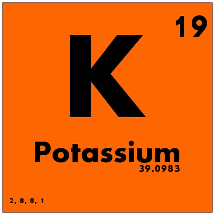 potassium for cramp